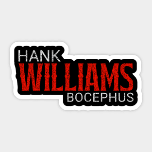 Bocephus Sticker